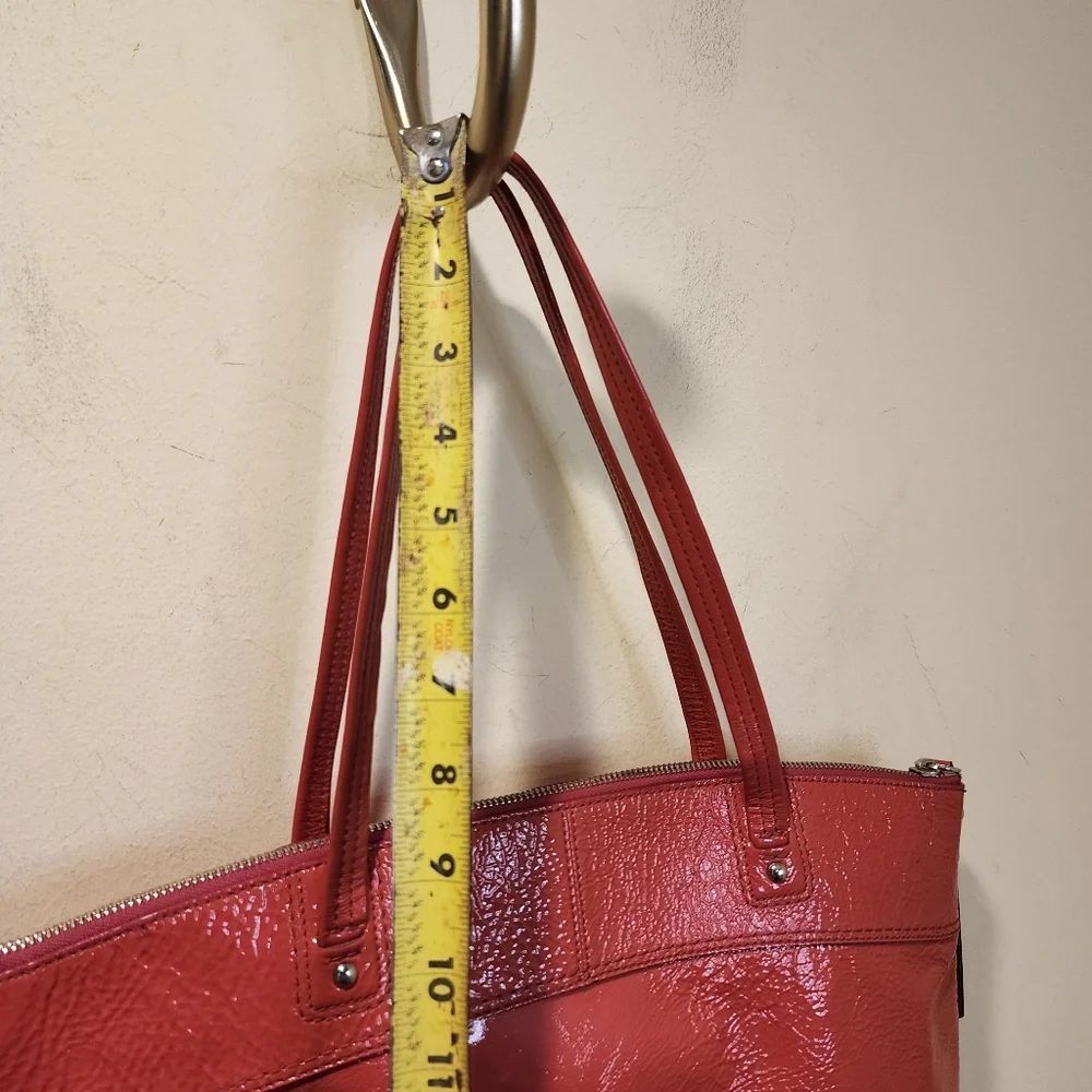 COACH LAURA PATENT  Leather Tote Bag